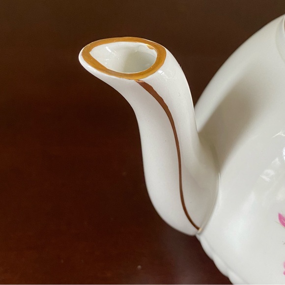 ✨HP✨Vintage Ellgreave English Ironstone Teapot by Wood & Sons Ltd. NWOT - Picture 7 of 9